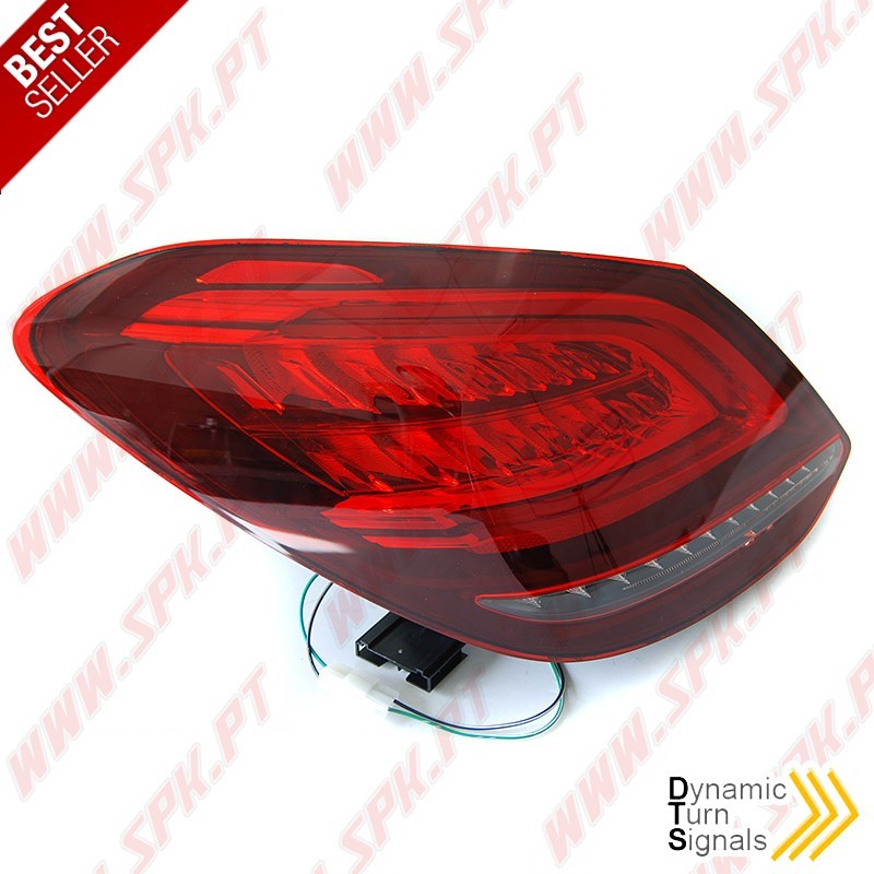 Farolins LED-BAR Red+Clear - Mercedes W205 (2014-2018) Farolins LED-BAR Red+Clear - Mercedes W205 (2014-2018)