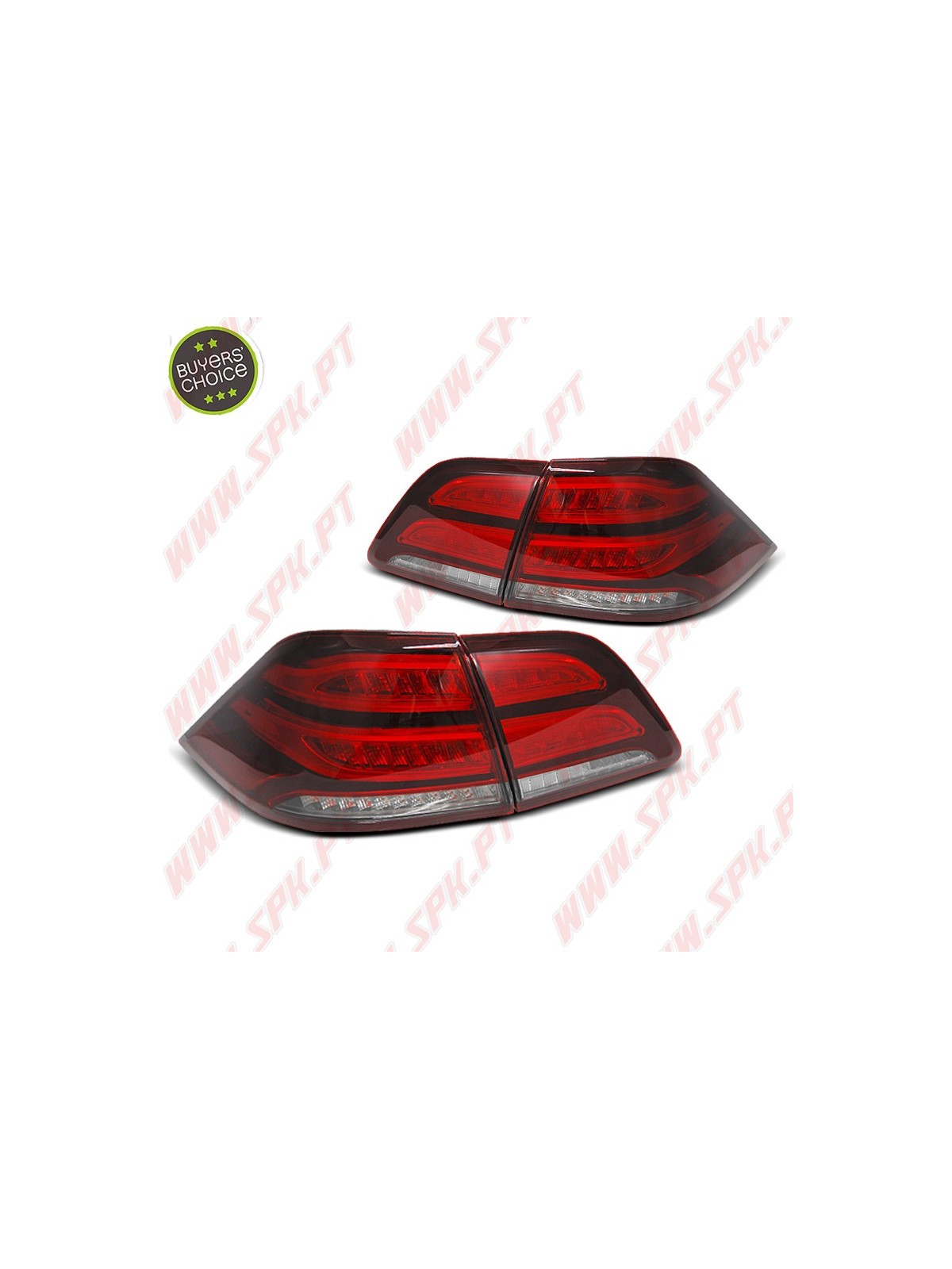 Farolins LED Red+Clear - Mercedes ML W166 (2011-2015)