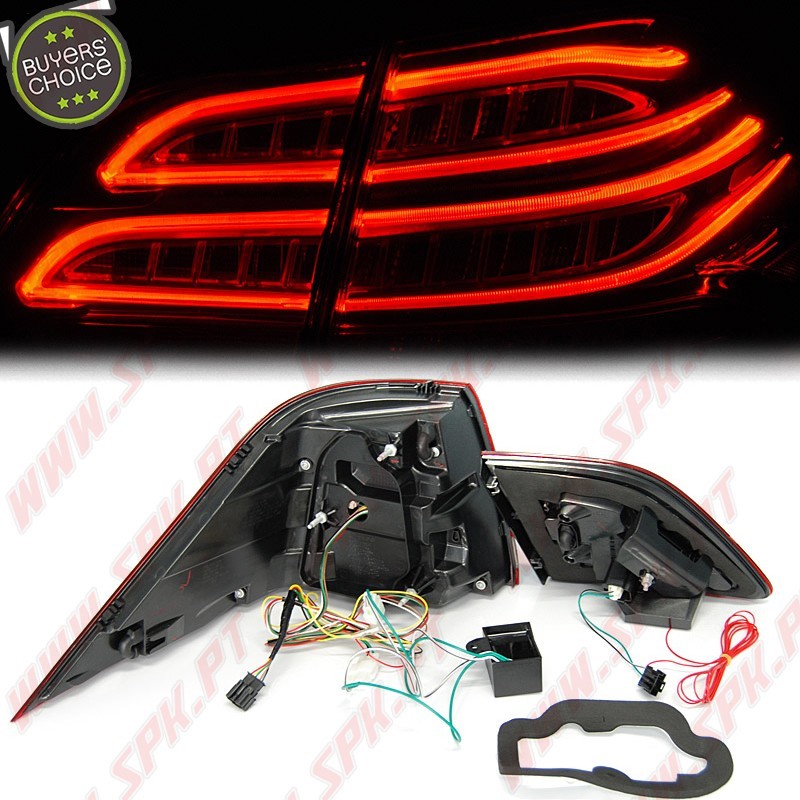 Farolins LED Red+Clear - Mercedes ML W166 (2011-2015)