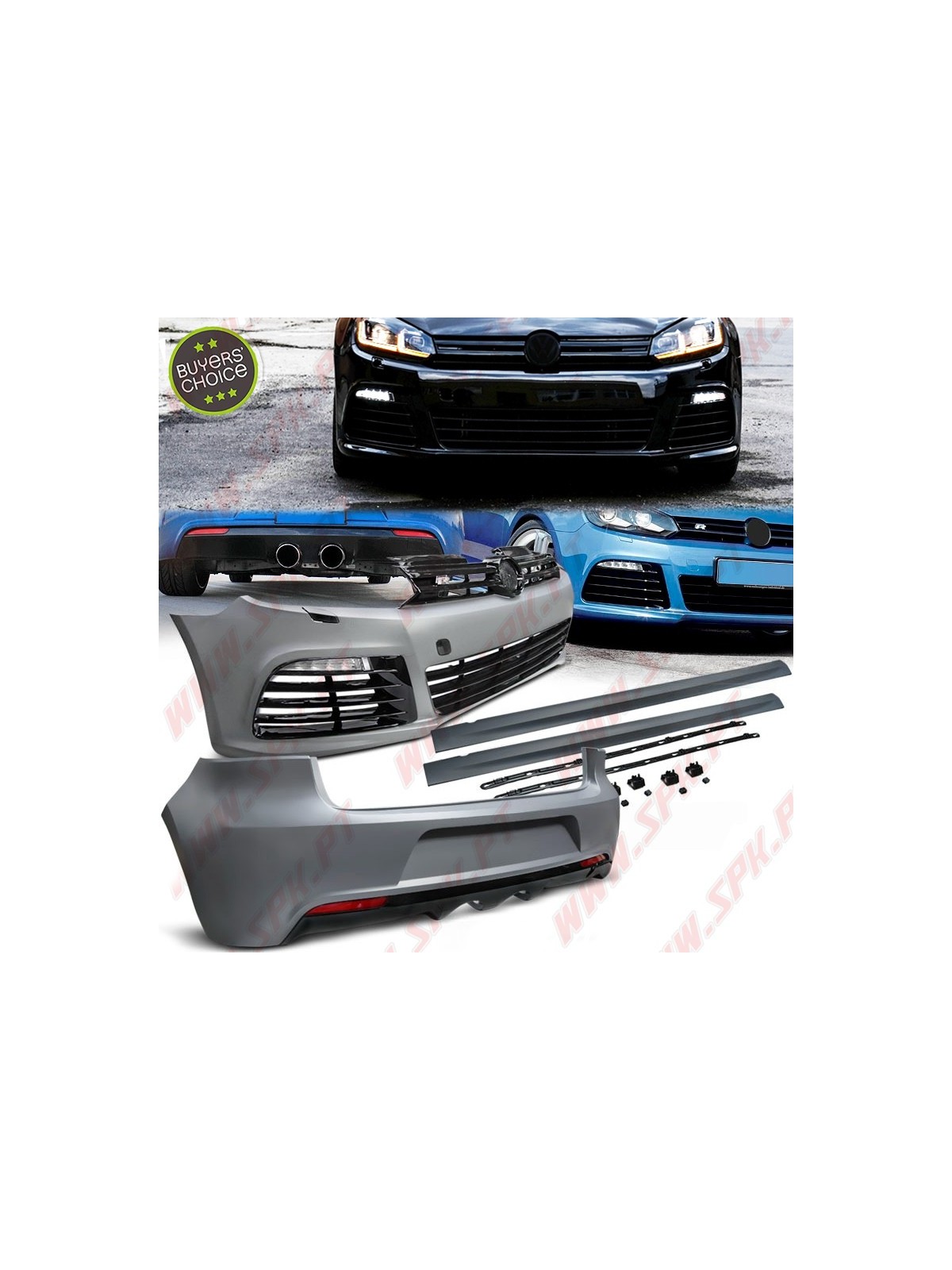 Body-Kit Look R20 - VW Golf 6 (2008-2012) Body-Kit Look R20 - VW Golf 6 (2008-2012)