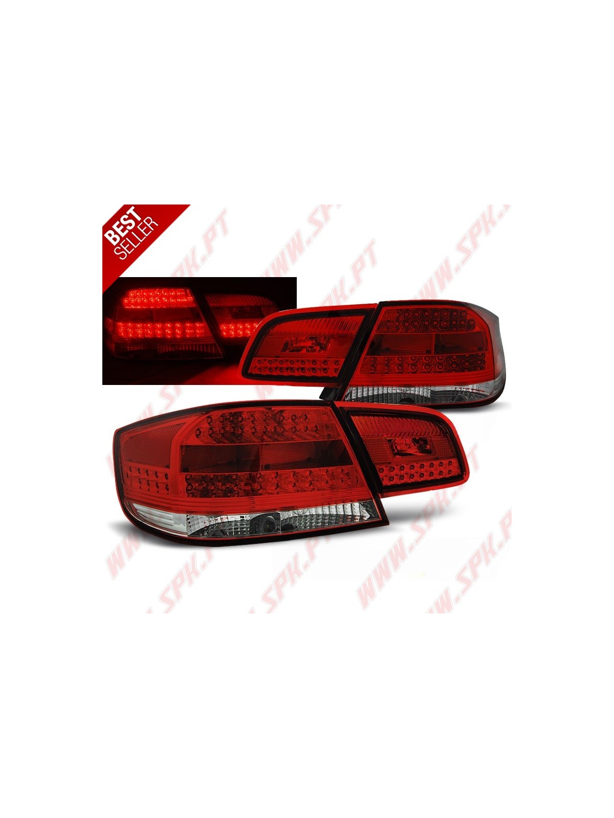 Farolins LED Red+Clear - BMW E92 Coupe (2006-2010) Farolins LED Red+Clear - BMW E92 Coupe (2006-2010)