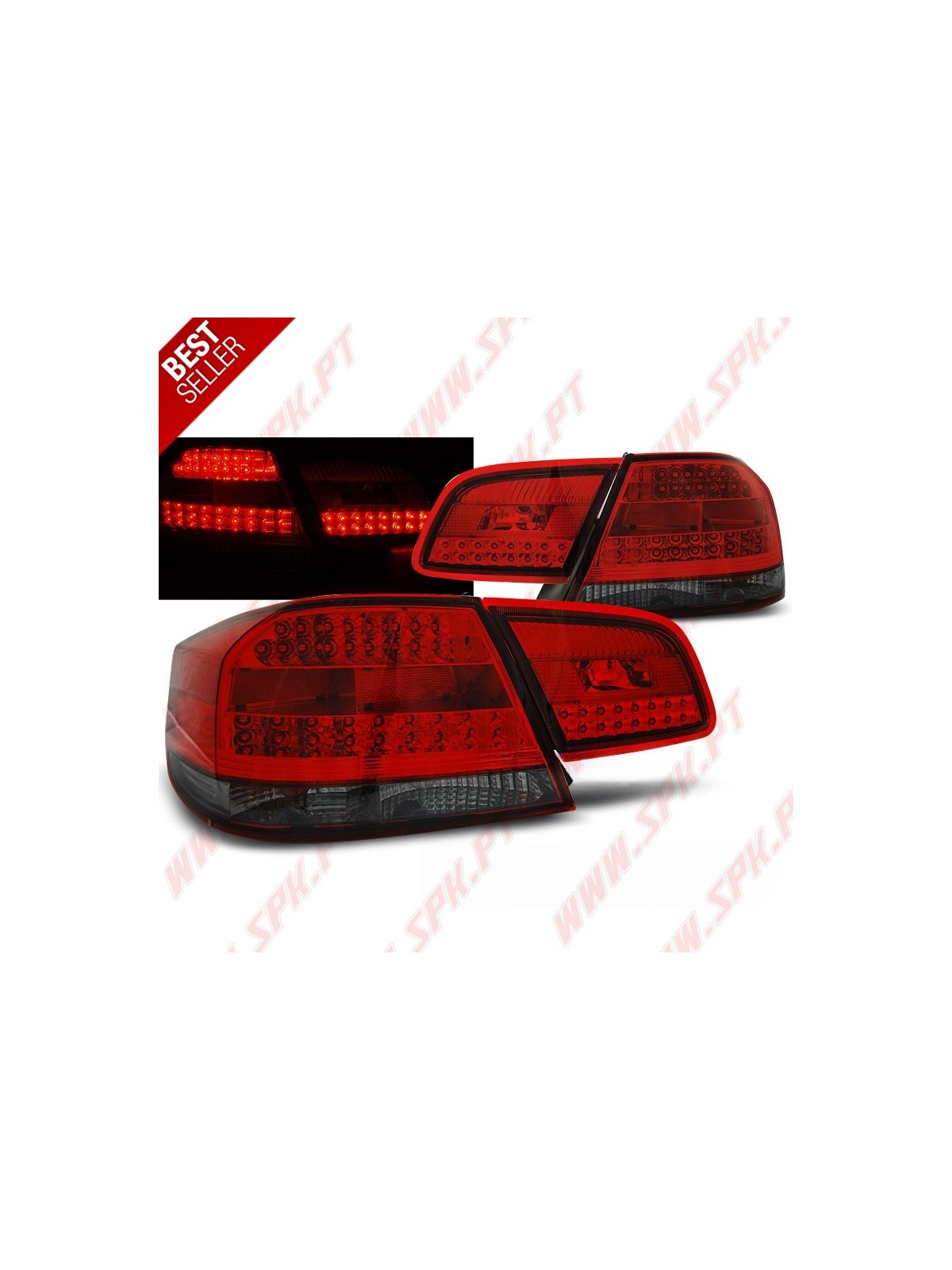 Farolins LED Red+Smoke - BMW E92 Coupe (2006-2010)