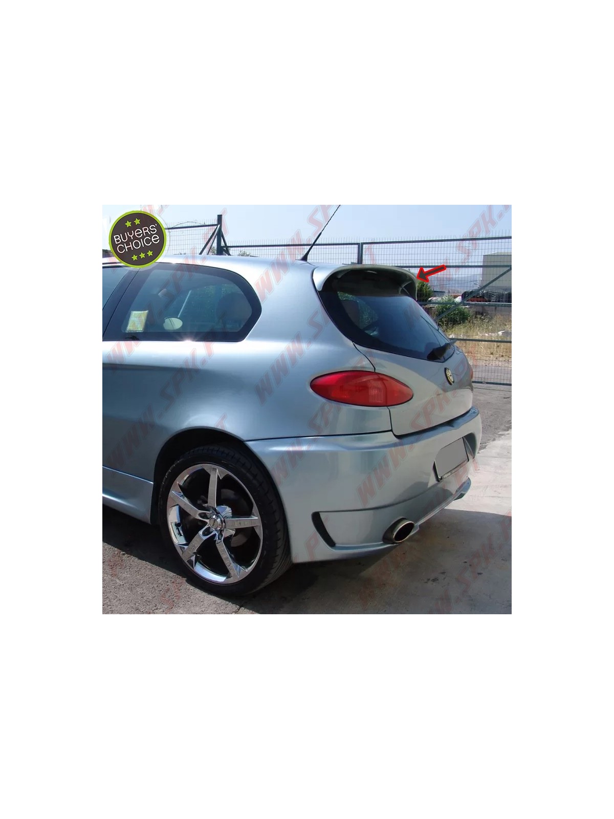 Aileron Traseiro Alfa Romeo 147 (2000-2010) Aileron Traseiro Alfa Romeo 147 (2000-2010)
