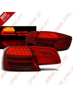 Farolins LED Look LCI Red Smoke - BMW E92 Coupe (2006-2010)