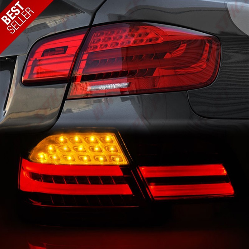 Farolins LED Look LCI Red Smoke - BMW E92 Coupe (2006-2010) Farolins LED Look LCI Red Smoke - BMW E92 Coupe (2006-2010)