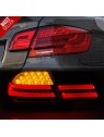 Farolins LED Look LCI Red Smoke - BMW E92 Coupe (2006-2010) Farolins LED Look LCI Red Smoke - BMW E92 Coupe (2006-2010)
