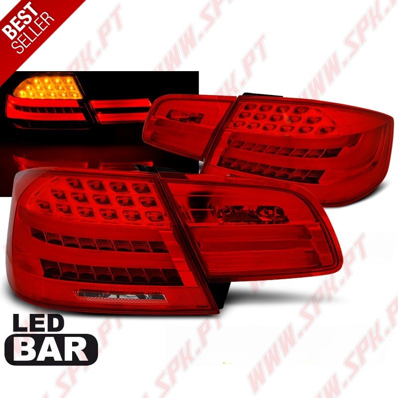 Farolins LED Look LCI Red - BMW E92 Coupe (2006-2010) Farolins LED Look LCI Red - BMW E92 Coupe (2006-2010)