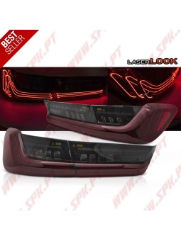 Farolins LED Look LASER Red+Smoke - BMW G20 Sedan (2019-2022)