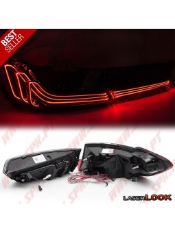 Farolins LED Look LASER Red+Smoke - BMW G20 Sedan (2019-2022)