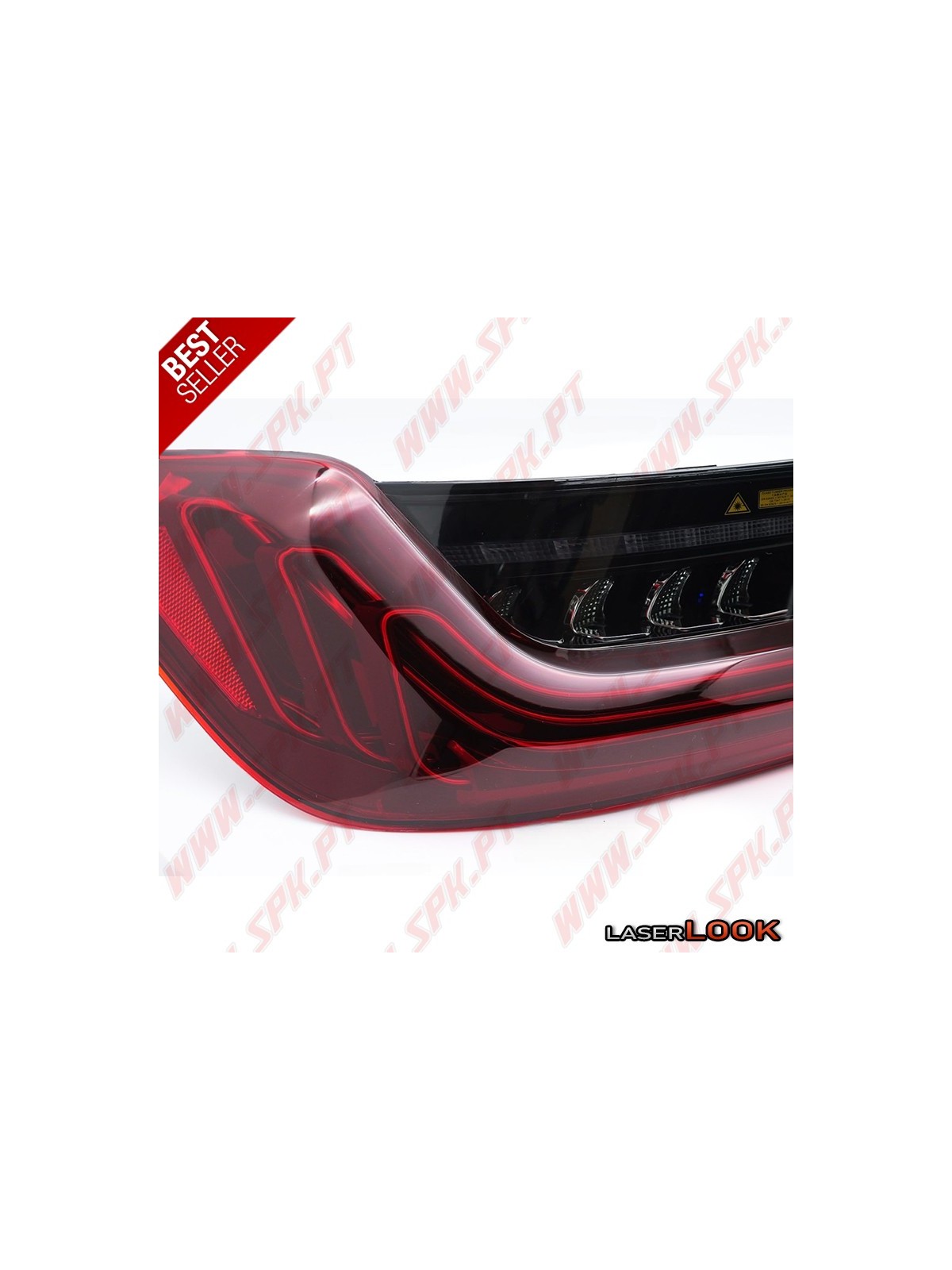 Farolins LED Look LASER Red+Smoke - BMW G20 Sedan (2019-2022) Farolins LED Look LASER Red+Smoke - BMW G20 Sedan (2019-2022)
