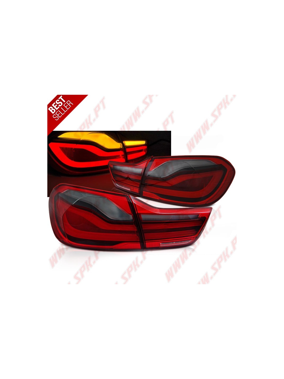 Farolins LED-BAR Red+Smoke - BMW F32 / F33 / F36 (2013-2016)