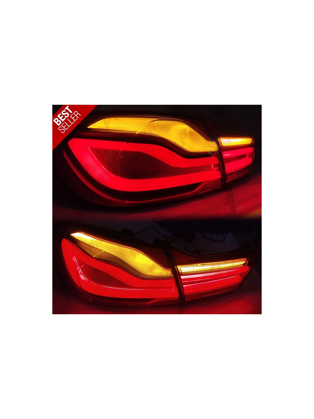 Farolins LED-BAR Red+Smoke - BMW F32 / F33 / F36 (2013-2016)