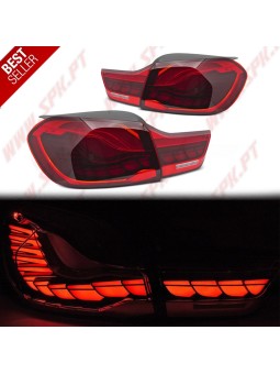 Farolins OLED Dynamic Red - BMW F32 / F33 / F36 / F82 / F83 M3 (2013-2021)