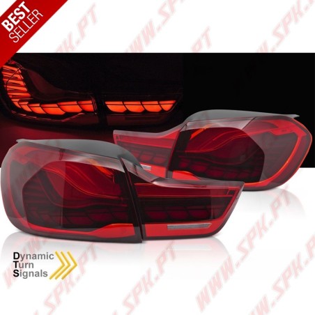 Farolins OLED Dynamic Red - BMW F32 / F33 / F36 / F82 / F83 M3 (2013-2021)
