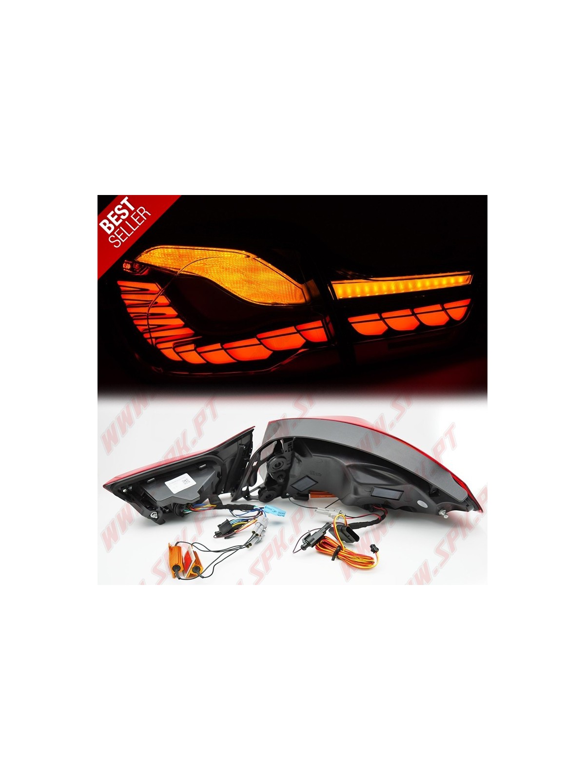 Farolins OLED Dynamic Red - BMW F32 / F33 / F36 / F82 / F83 M3 (2013-2021) Farolins OLED Dynamic Red - BMW F32 / F33 / F36 / F82 / F83 M3 (2013-2021)