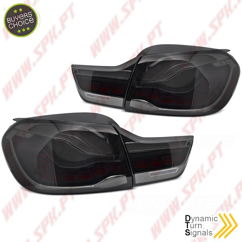 Farolins OLED Dynamic Smoke - BMW F32 / F33 / F36 / F82 / F83 M3 (2013-2021) Farolins OLED Dynamic Smoke - BMW F32 / F33 / F36 / F82 / F83 M3 (2013-2021)