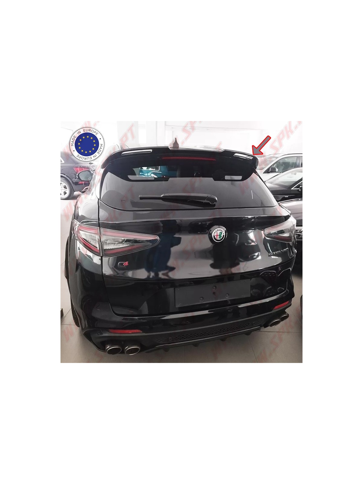 Aileron Traseiro V.2 - Alfa Romeo Stelvio (2016-2021)