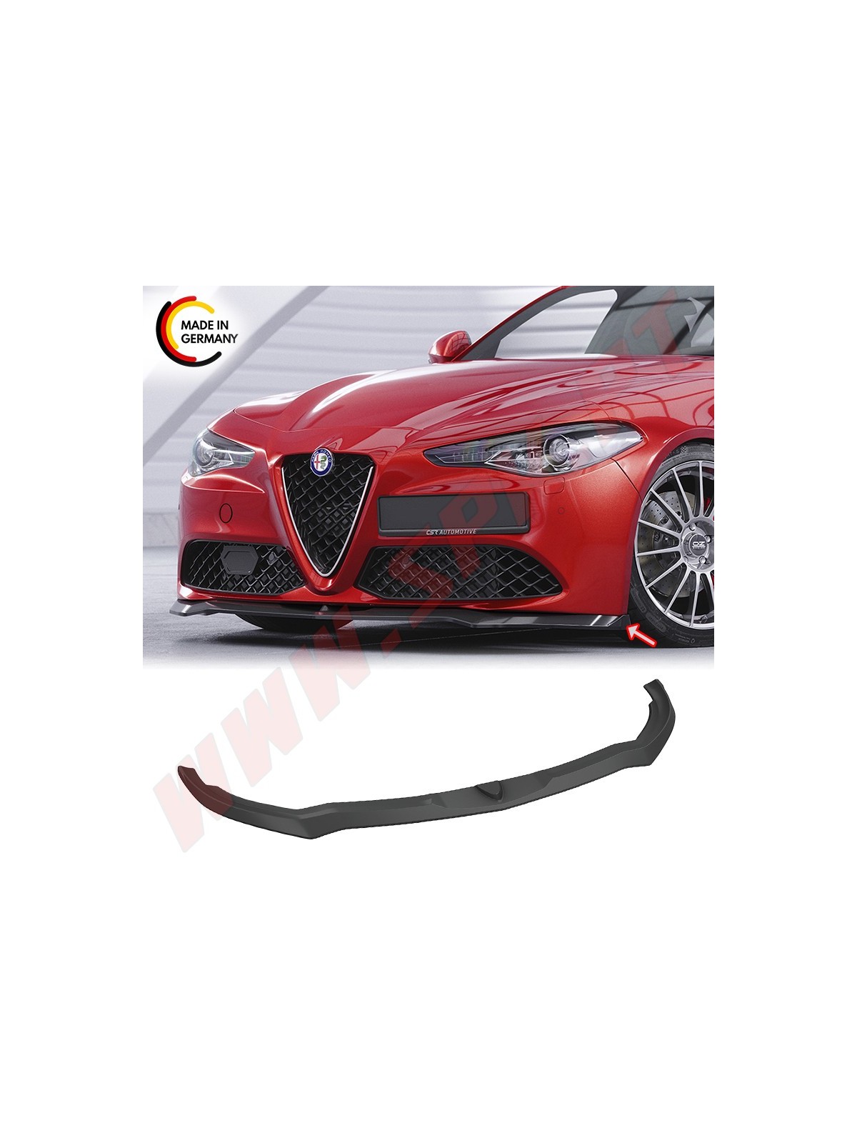 Lip Spoiler Frontal Alfa Romeo Giulia Facelift 952 (2016-)