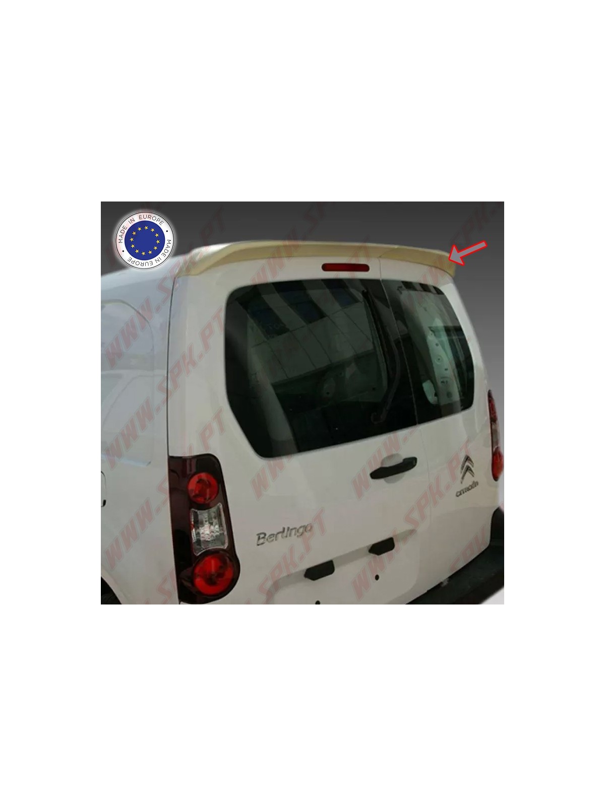 Aileron Traseiro - Citroen Berlingo 2 (2008-2018)