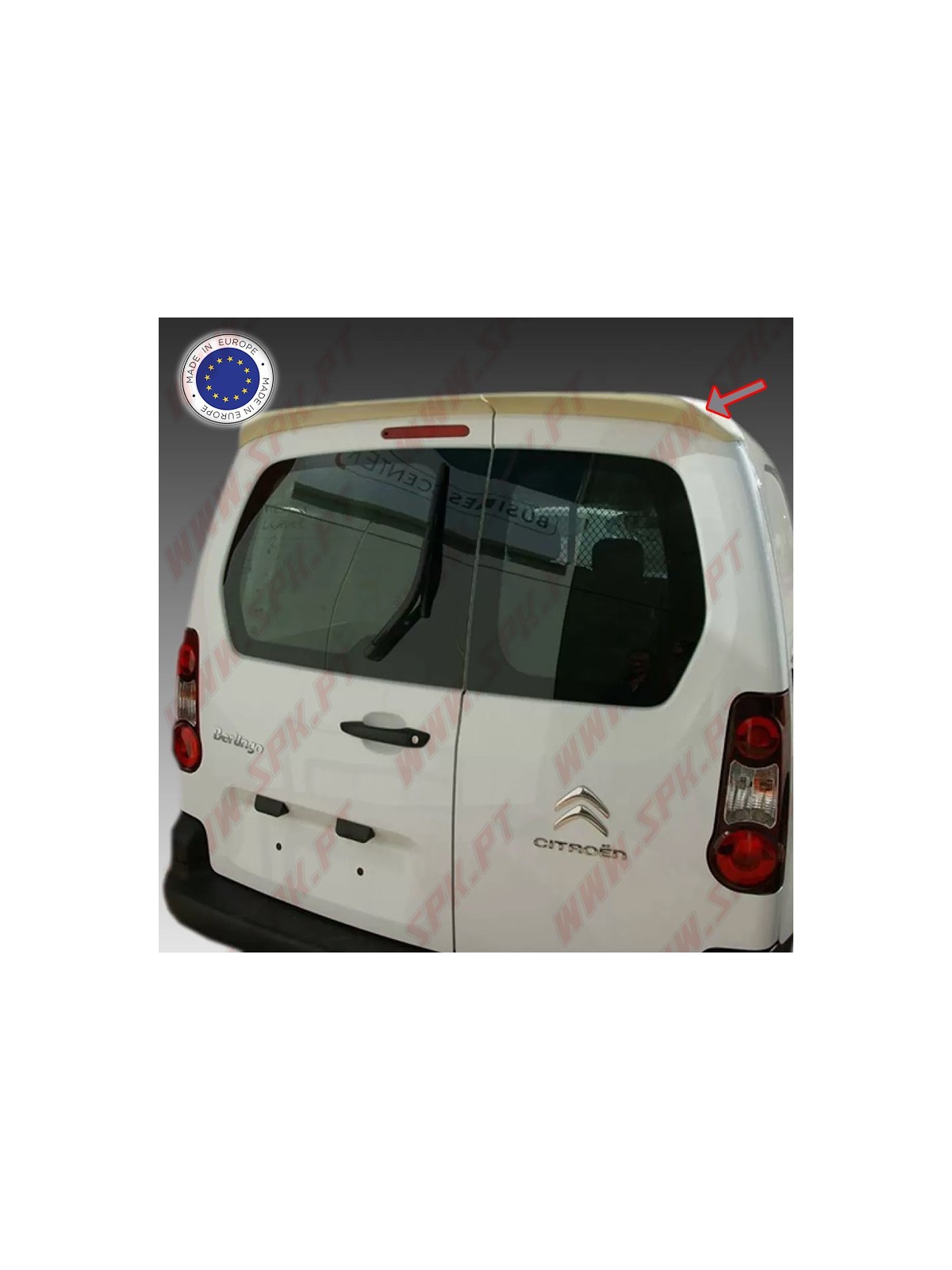 Aileron Traseiro - Citroen Berlingo 2 (2008-2018)