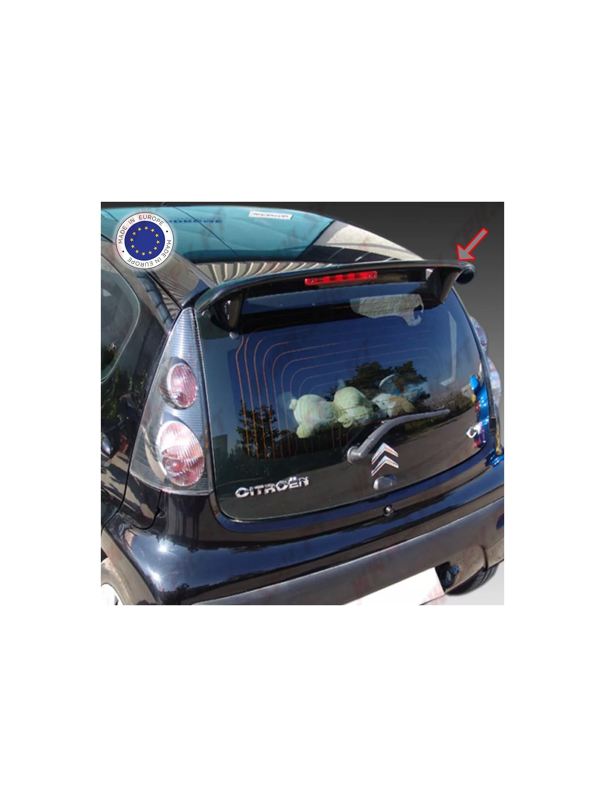 Aileron Traseiro - Citroen C1 (2005-2014)