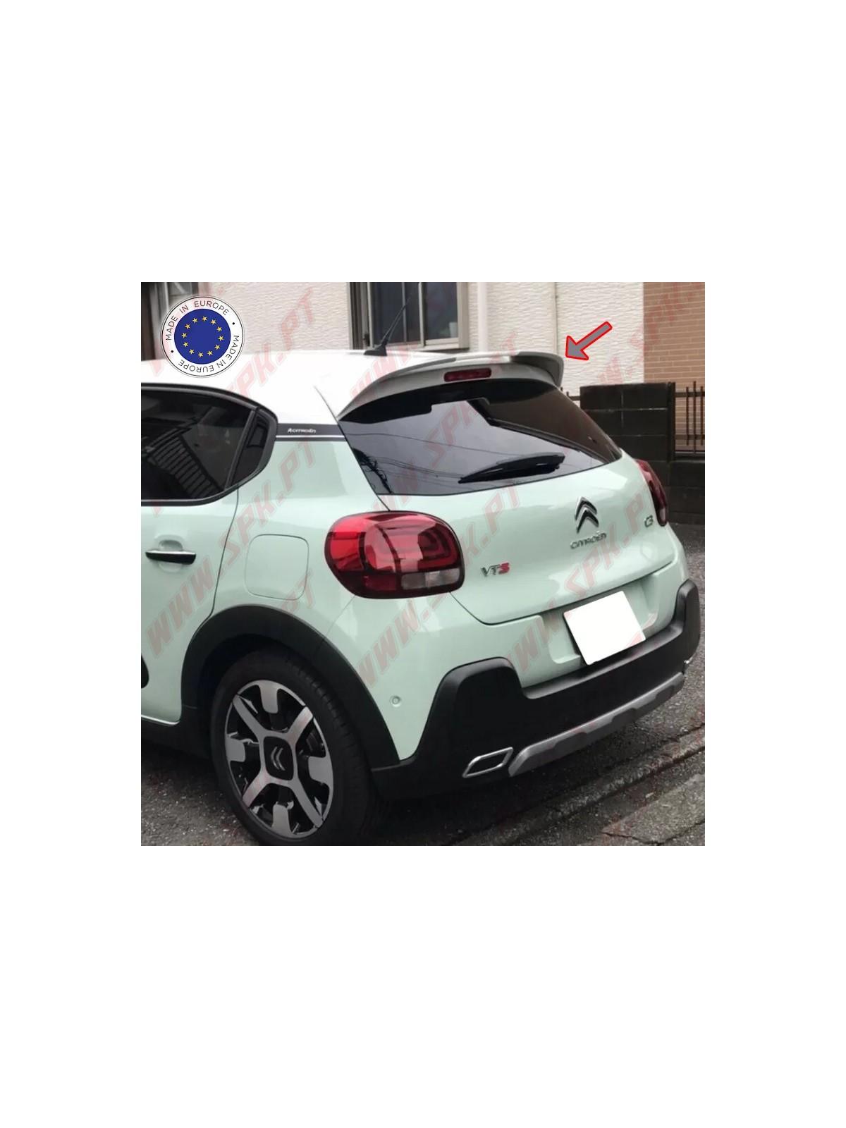 Aileron Traseiro - Citroen C3 (2017-) Aileron Traseiro - Citroen C3 (2017-)