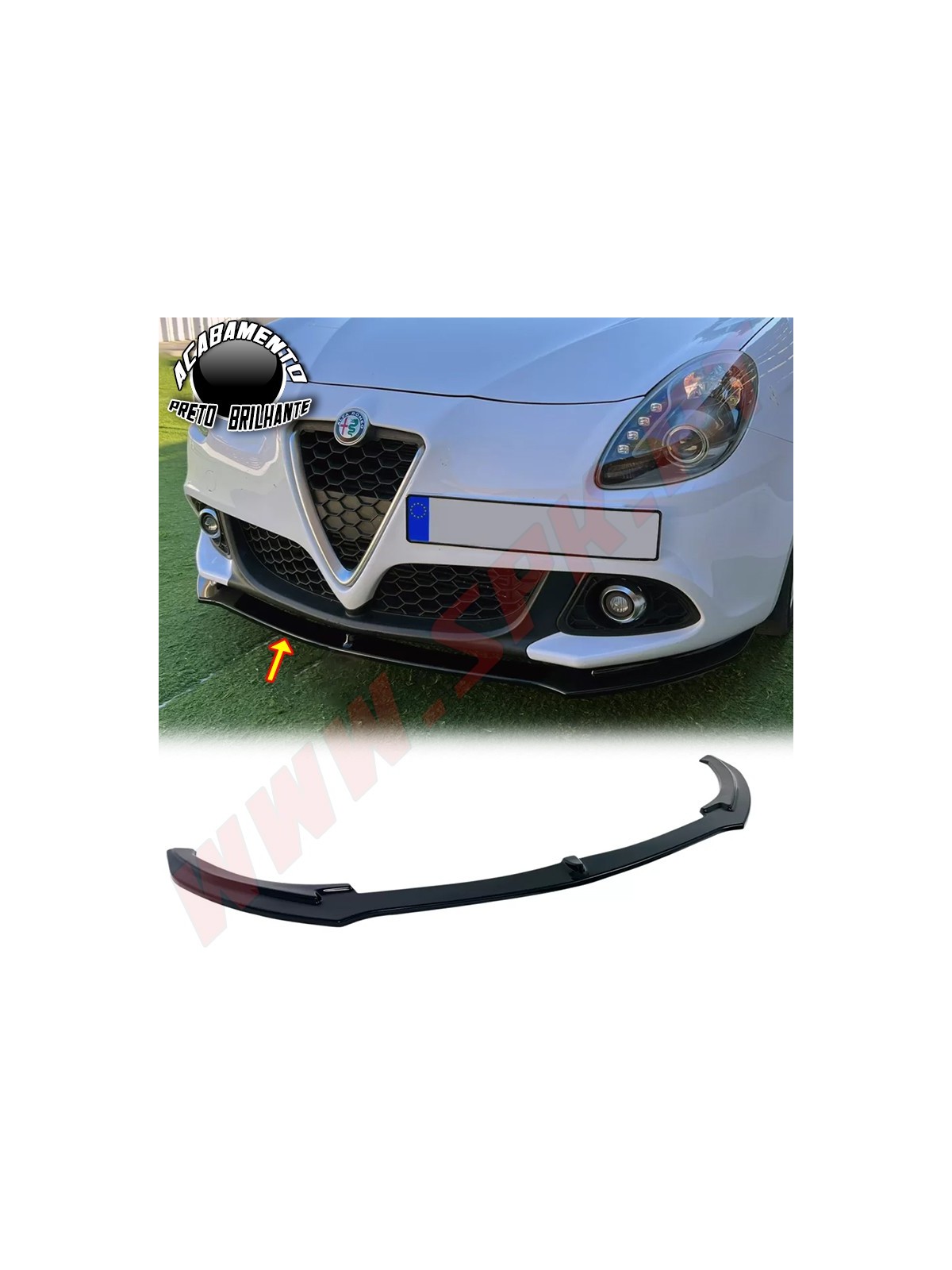 Lip Spoiler Frontal - Alfa Romeo Giulietta Facelift (2016-2020)