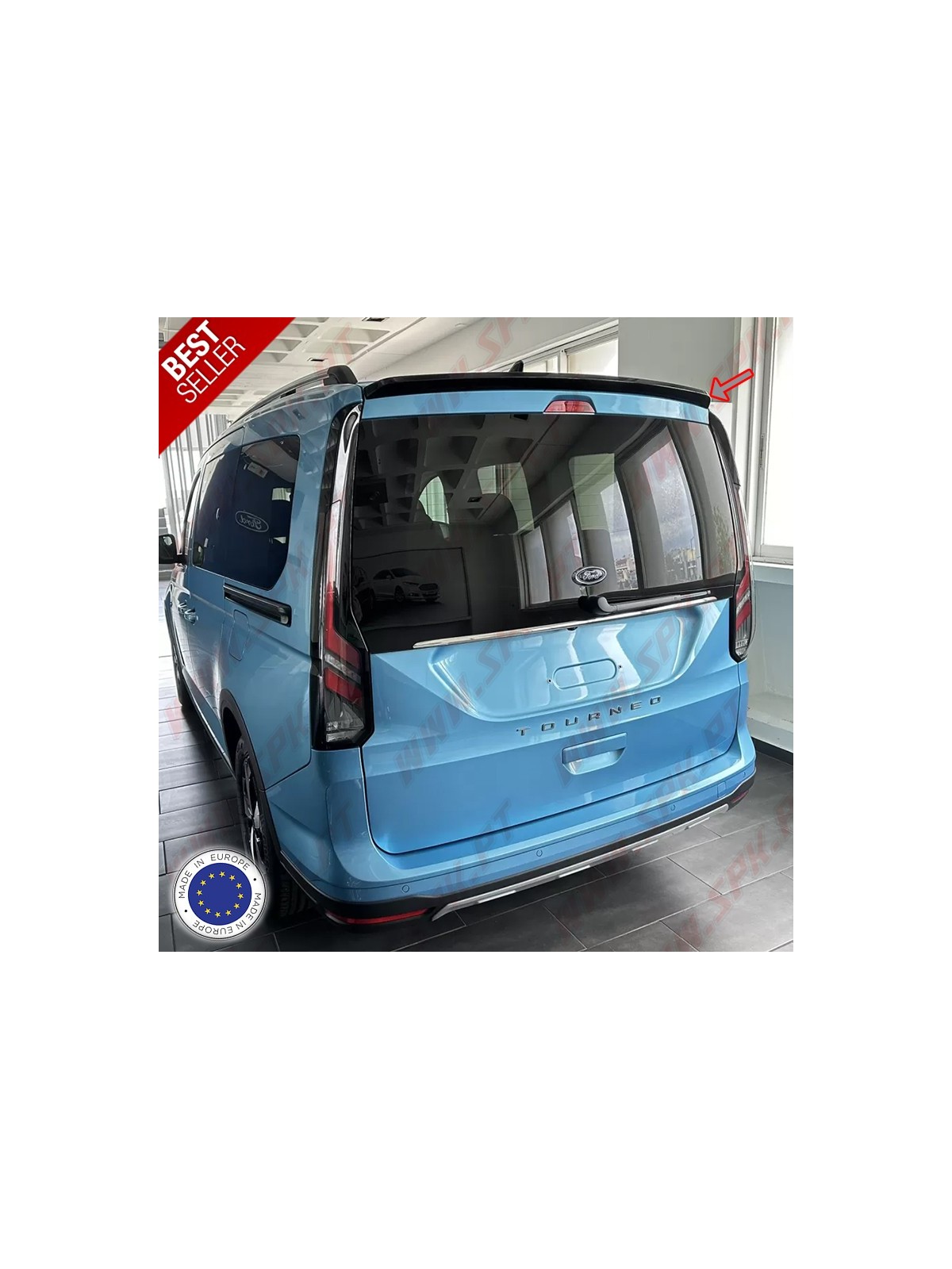 Aileron Traseiro - Ford Tourneo Connect MK3 (2022-) / VW Caddy MK5 (2008-2014)