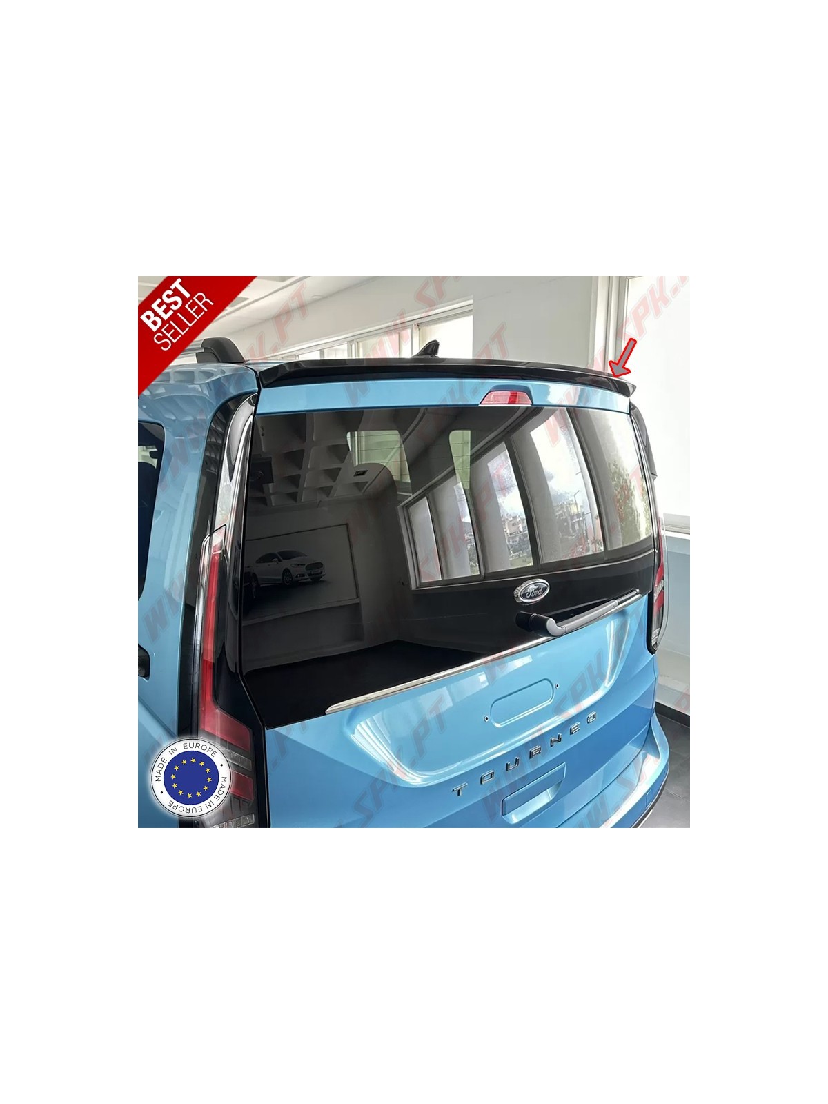 Aileron Traseiro - Ford Tourneo Connect MK3 (2022-) / VW Caddy MK5 (2008-2014)