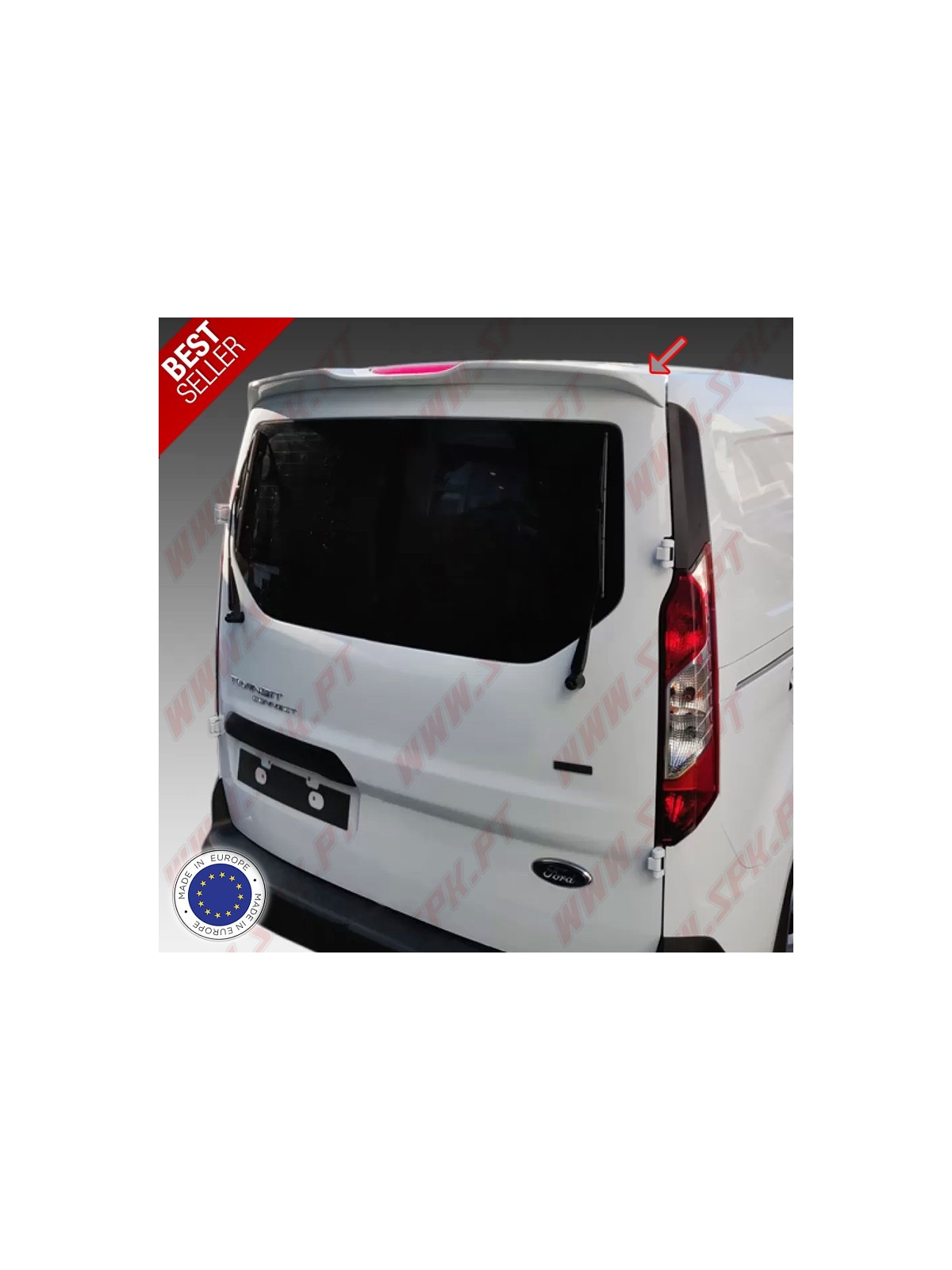 Aileron Traseiro V.1 - Ford Transit Connect MK2 (2014-2024) Aileron Traseiro V.1 - Ford Transit Connect MK2 (2014-2024)