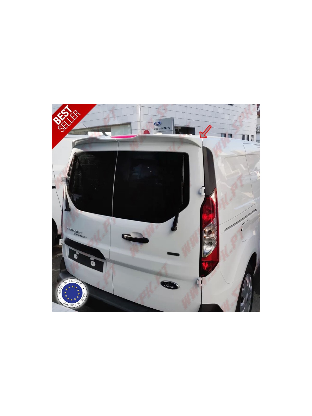 Aileron Traseiro V.2 - Ford Transit Connect MK2 (2014-2024) Aileron Traseiro V.2 - Ford Transit Connect MK2 (2014-2024)