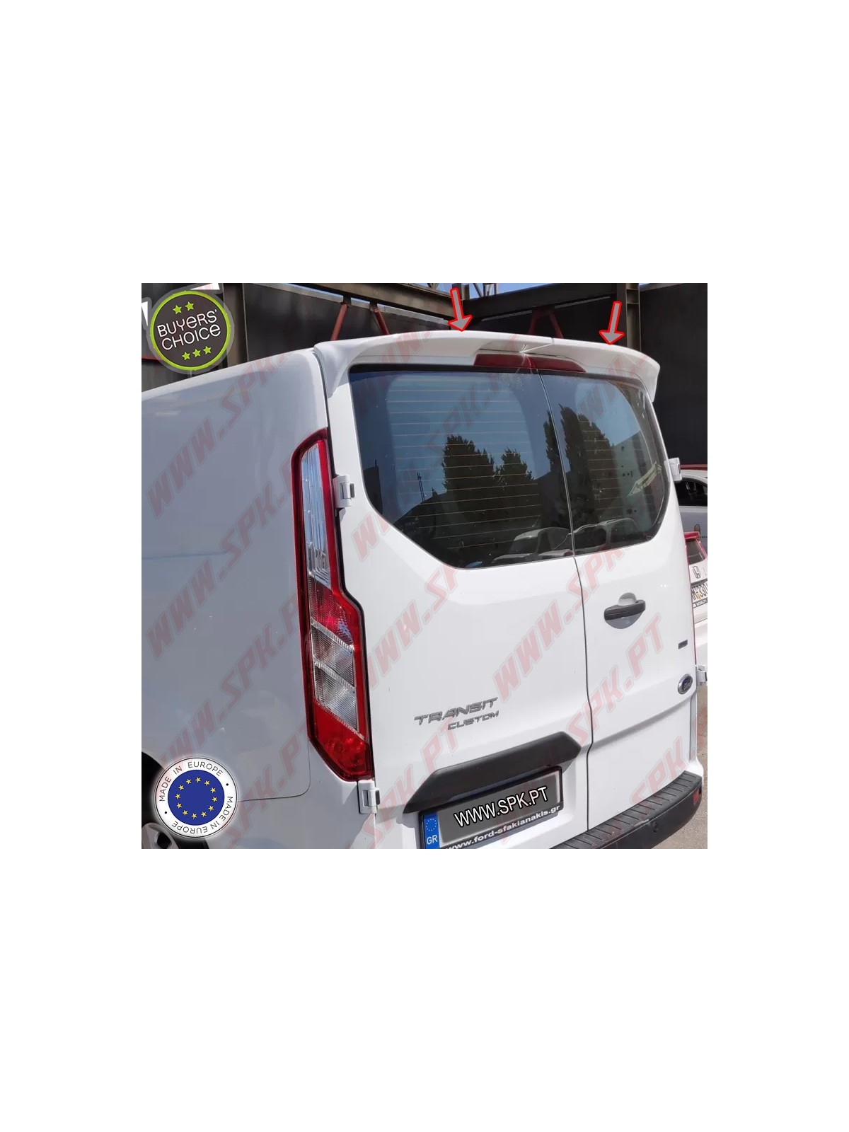 Aileron Traseiro V.3 - Ford Transit Custom MK1 (2012-2023) Aileron Traseiro V.3 - Ford Transit Custom MK1 (2012-2023)