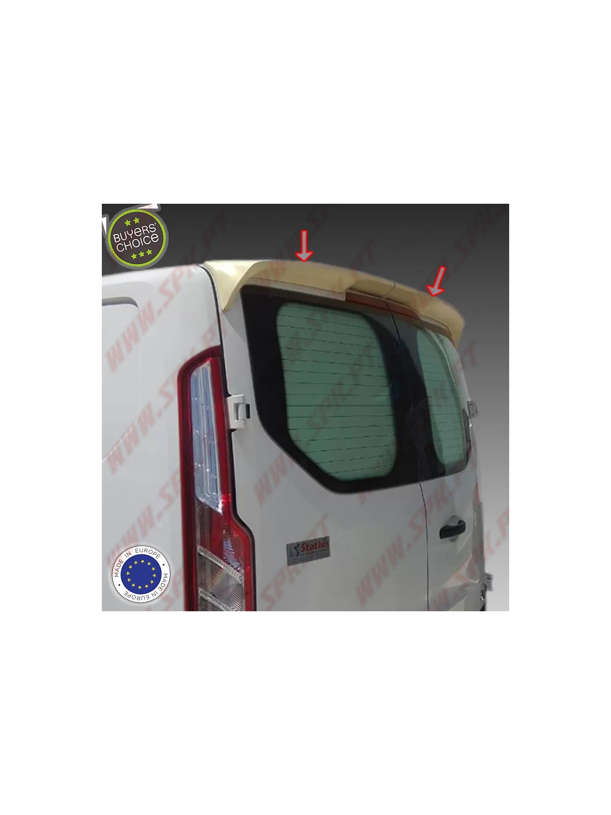 Aileron Traseiro V.3 - Ford Transit Custom MK1 (2012-2023) Aileron Traseiro V.3 - Ford Transit Custom MK1 (2012-2023)