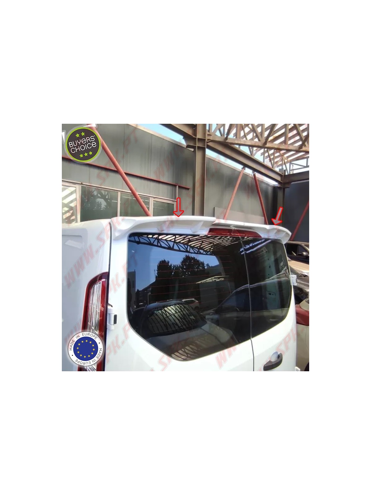 Aileron Traseiro V.4 - Ford Transit Custom MK1 (2012-2023) Aileron Traseiro V.4 - Ford Transit Custom MK1 (2012-2023)