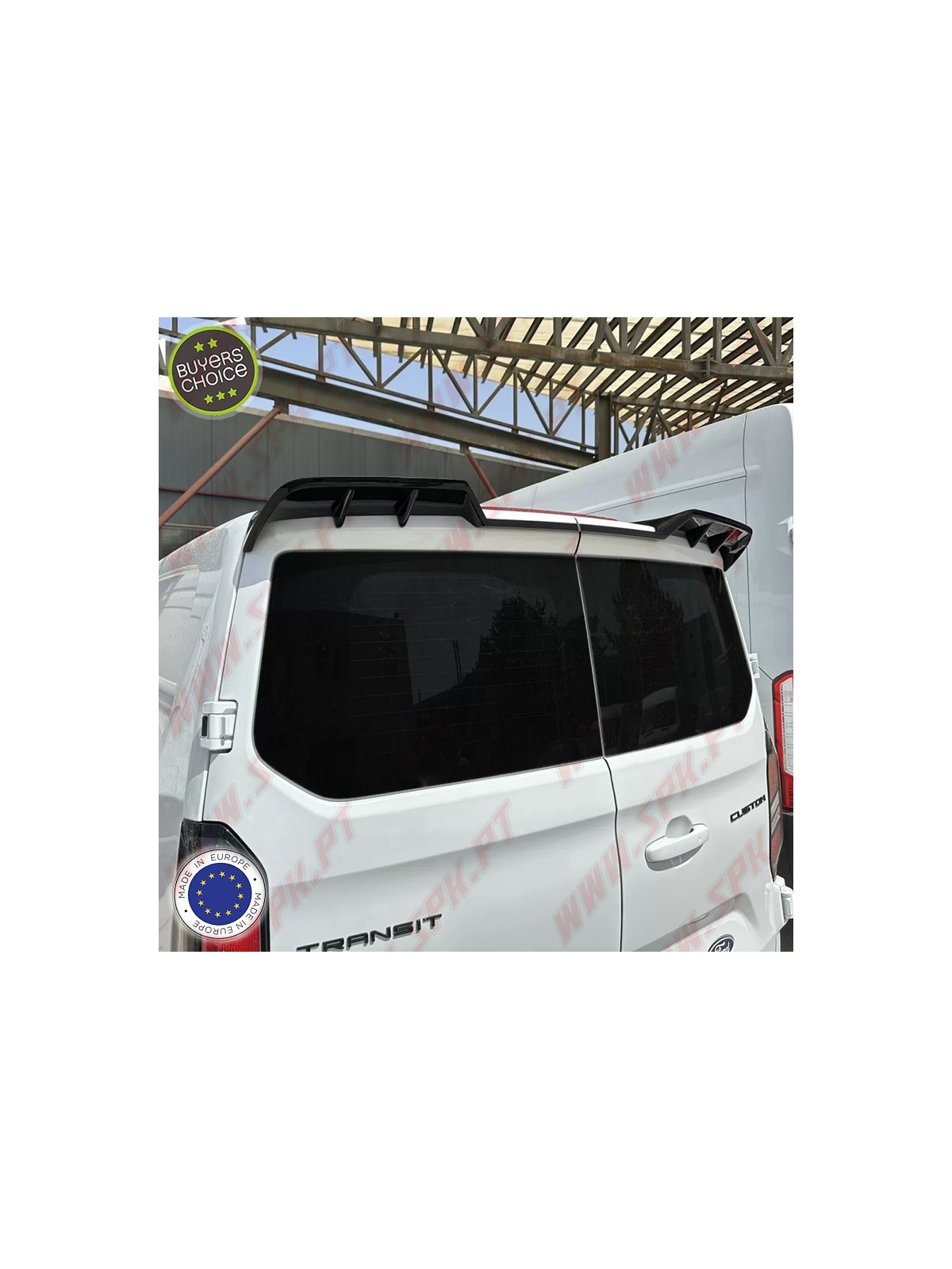Aileron Traseiro V.2 - Ford Transit Custom MK2 (2023-) / VW T7 (2024-)