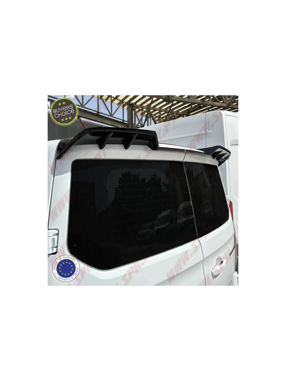 Aileron Traseiro V.2 - Ford Transit Custom MK2 (2023-) / VW T7 (2024-)