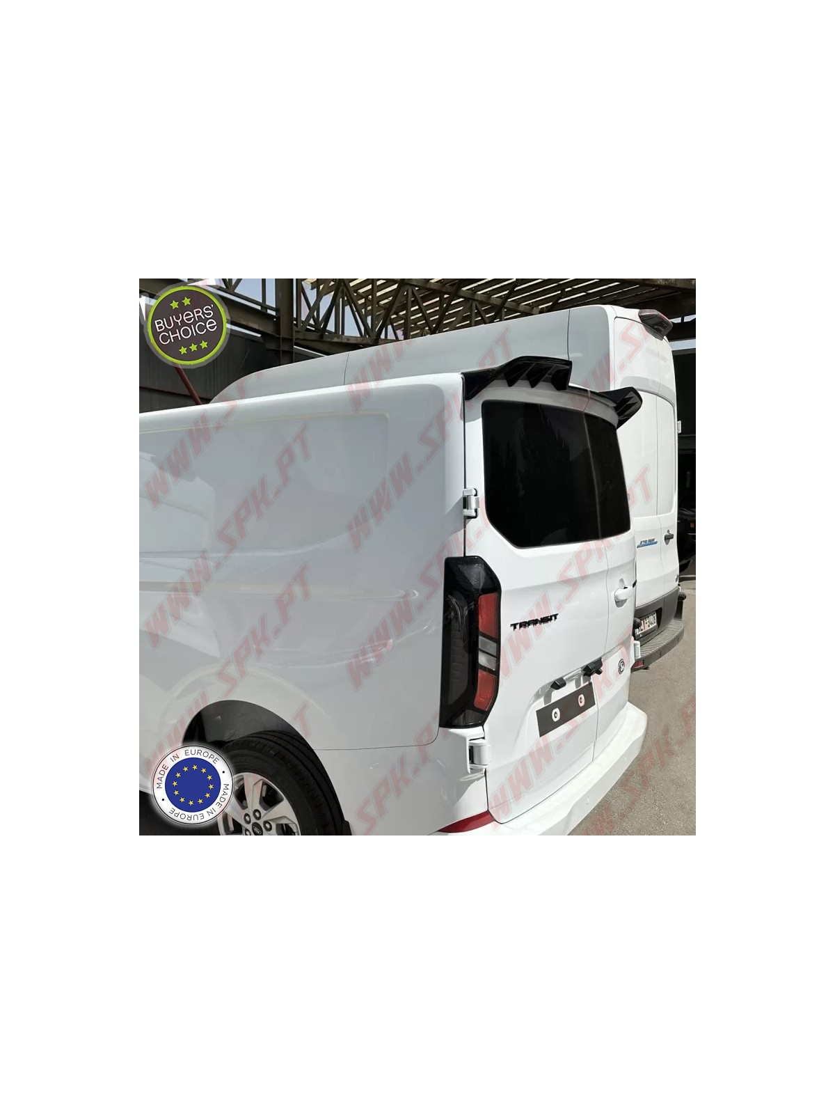 Aileron Traseiro V.2 - Ford Transit Custom MK2 (2023-) / VW T7 (2024-)
