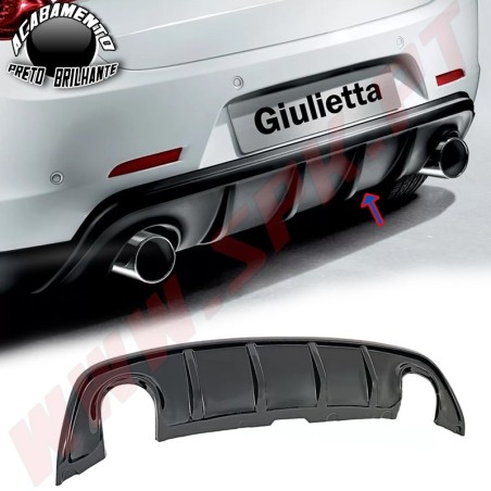 Difusor Traseiro - Alfa Romeo Giulietta (2010-2020)