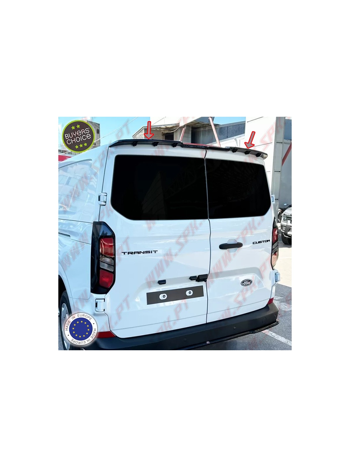 Aileron Traseiro V.1 - Ford Transit Custom MK2 (2023-) / VW T7 (2024-) Aileron Traseiro V.1 - Ford Transit Custom MK2 (2023-) / VW T7 (2024-)