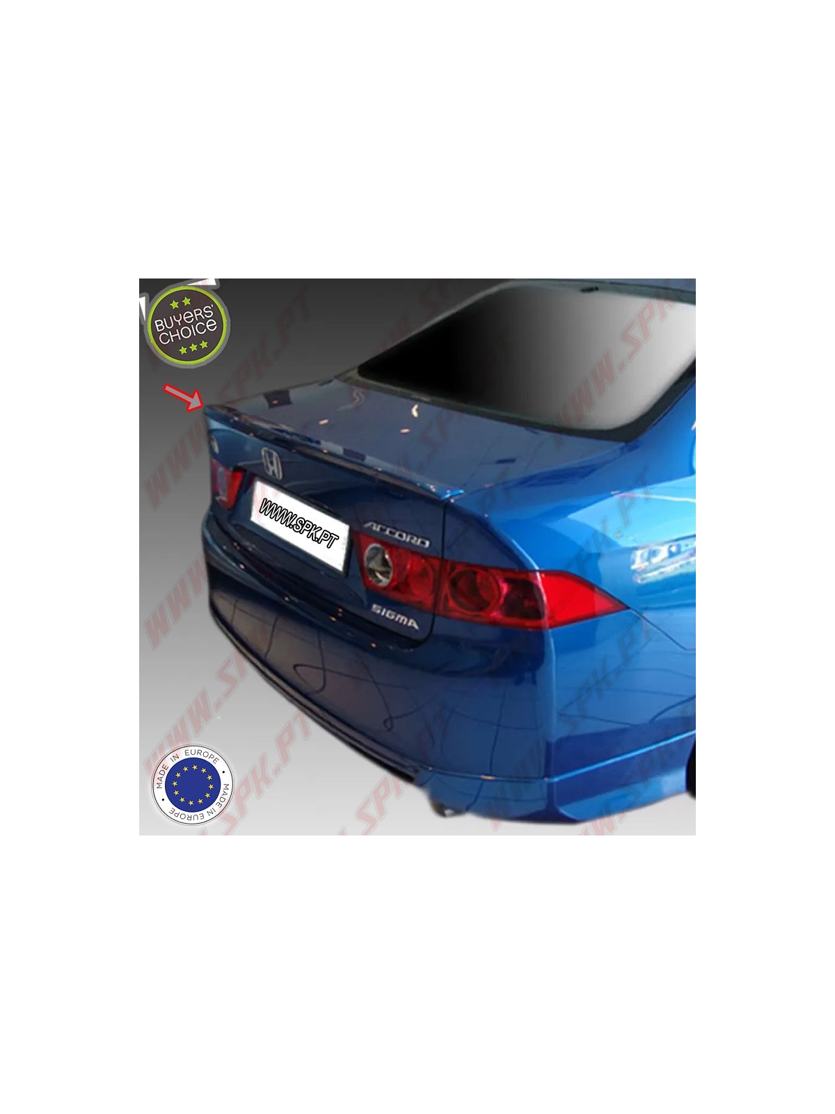 Aileron Traseiro Honda Accord 7 Sedan (2002-2007) Aileron Traseiro Honda Accord 7 Sedan (2002-2007)