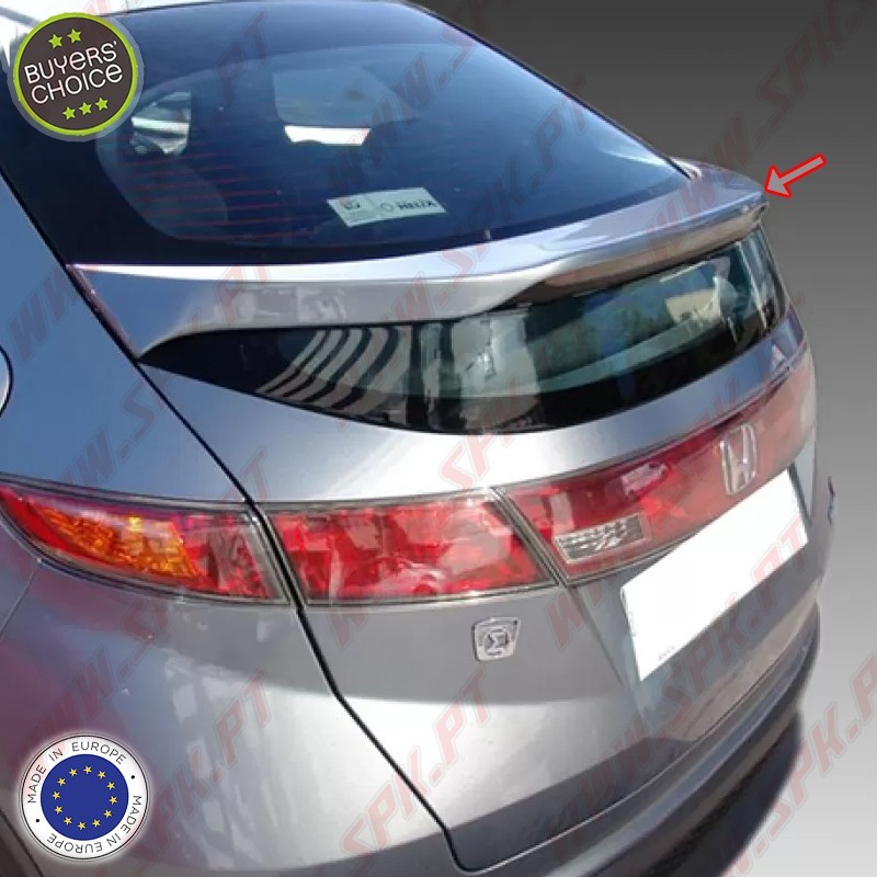 Aileron Traseiro - Honda Civic MK8 Hatchback (2006-2011) Aileron Traseiro - Honda Civic MK8 Hatchback (2006-2011)