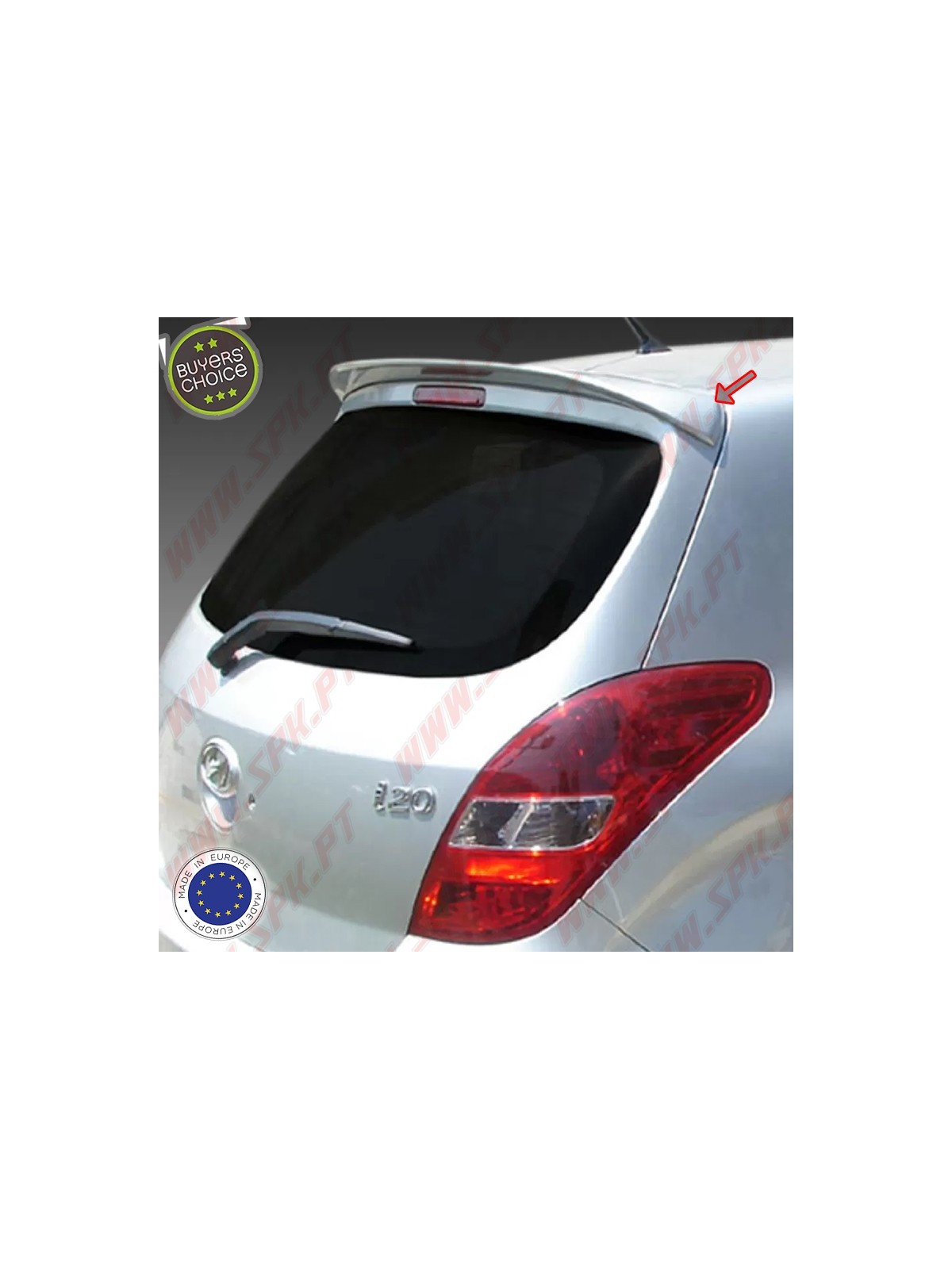 Aileron Traseiro - Hyundai i20 MK1 (2008-2014)