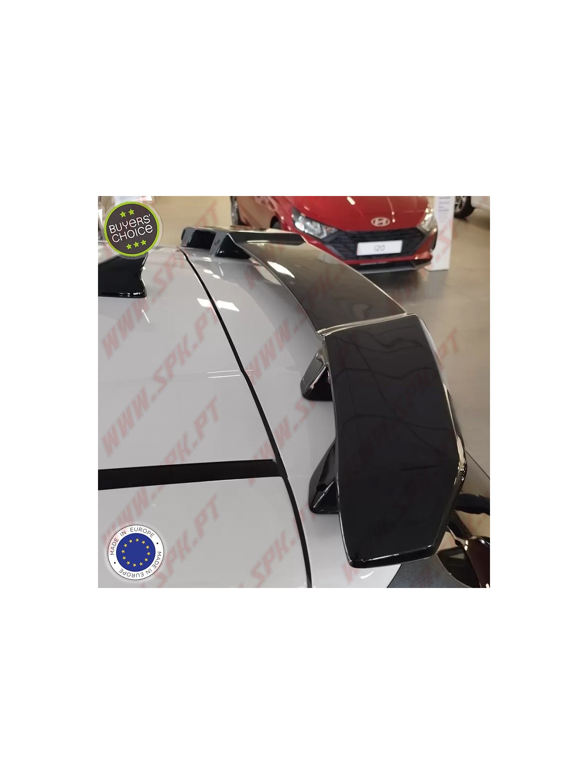 Aileron Traseiro Look N-Style - Hyundai i20 MK3 Standard / N-Line (2020-)