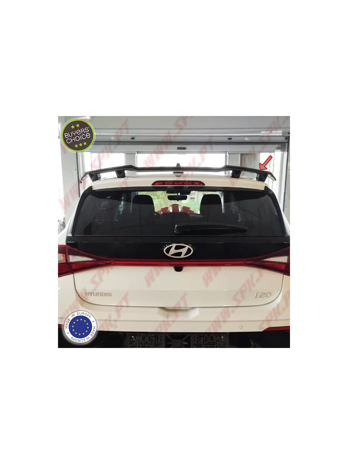 Aileron Traseiro Look N-Style - Hyundai i20 MK3 Standard / N-Line (2020-)