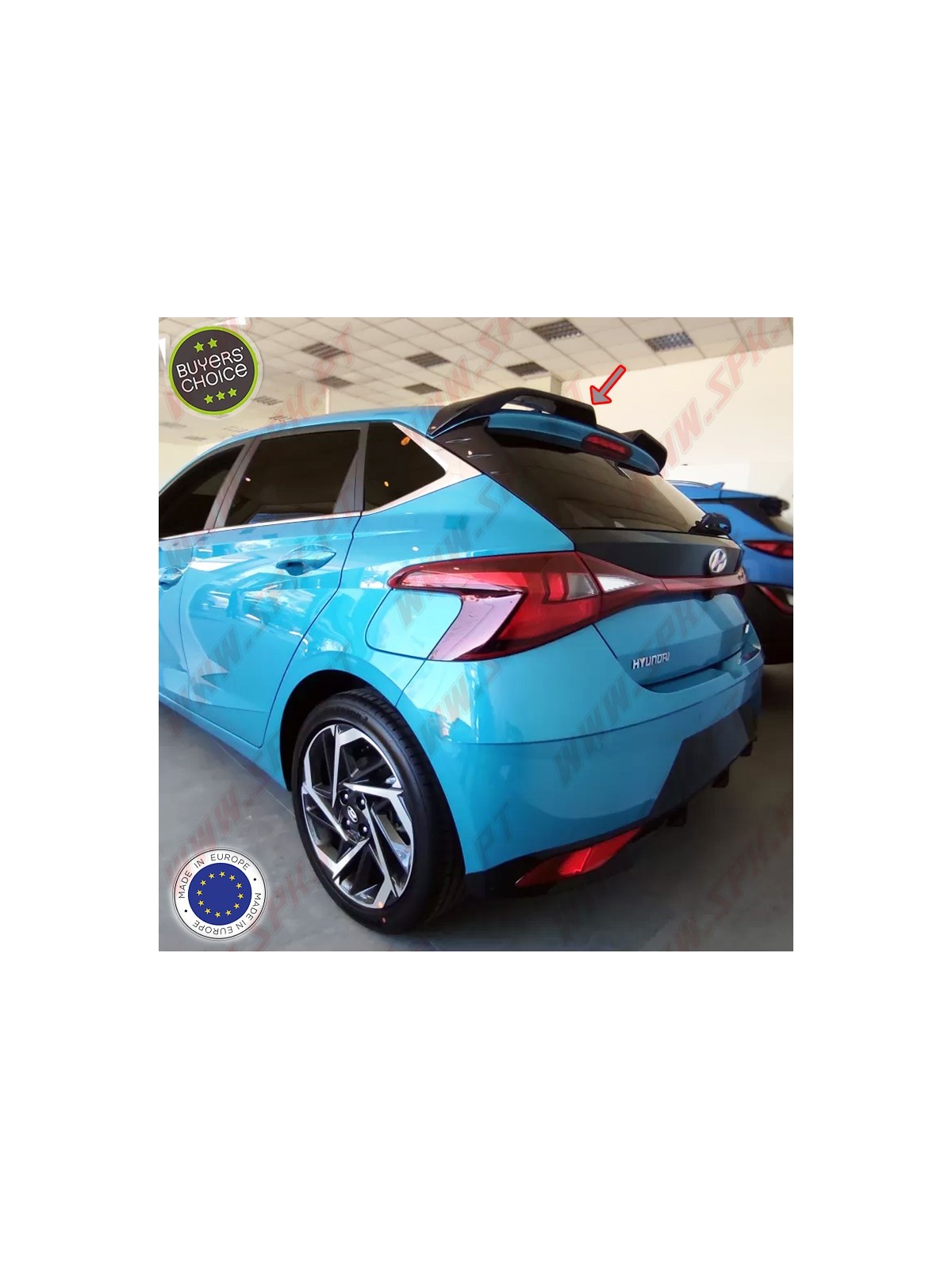 Aileron Traseiro - Hyundai i20 MK3 Standard / N-Line (2020-)