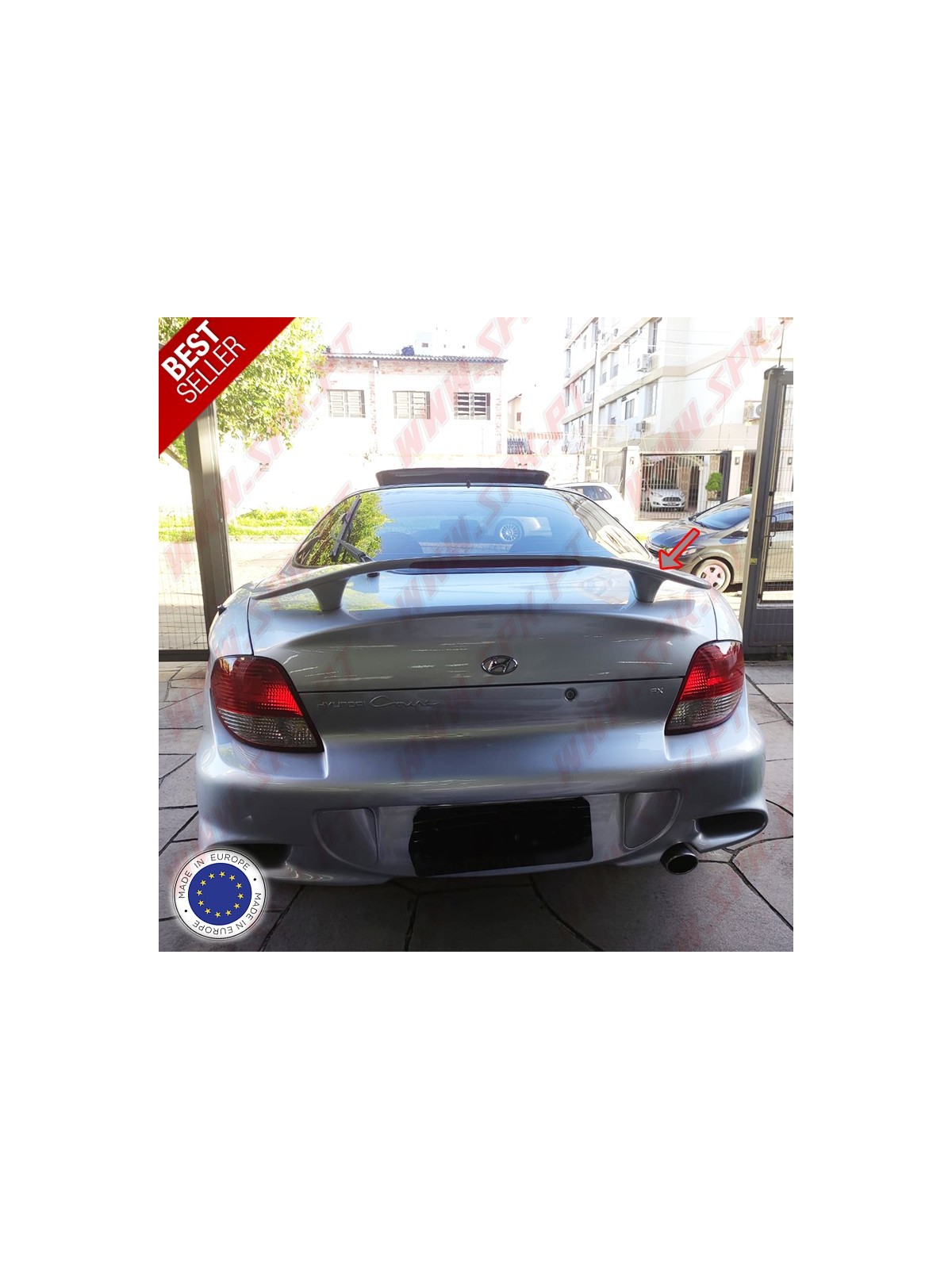 Aileron Traseiro - Hyundai Coupe Tiburon 1 (1996-2001) Aileron Traseiro - Hyundai Coupe Tiburon 1 (1996-2001)