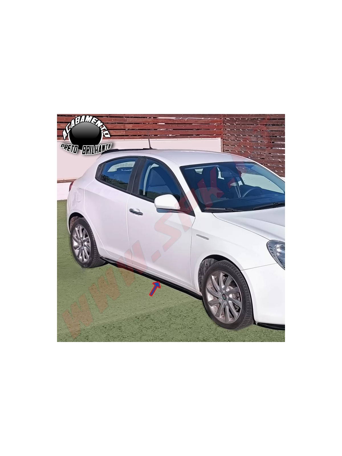 Extensão de Embaladeiras - Alfa Romeo Giulietta (2010-2020) Extensão de Embaladeiras - Alfa Romeo Giulietta (2010-2020)