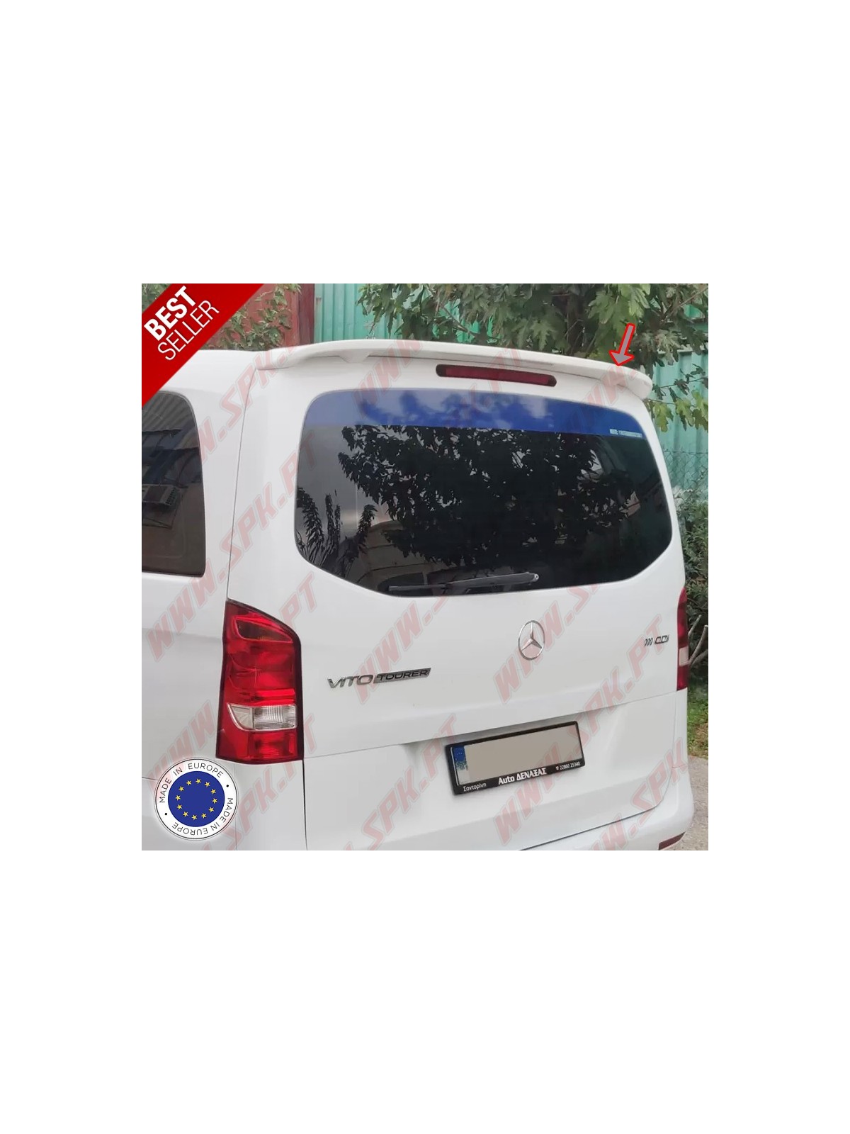Aileron Traseiro V.2 - Mercedes Vito W447 (2014-)