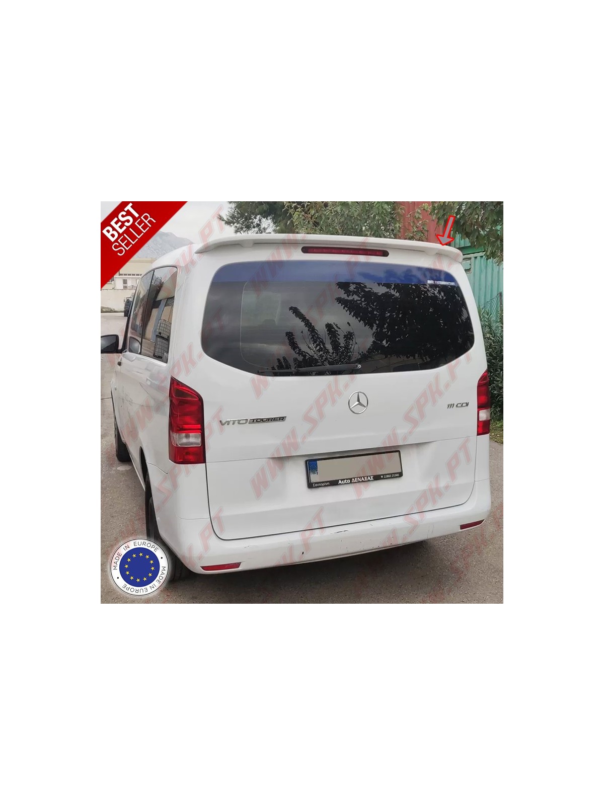 Aileron Traseiro V.2 - Mercedes Vito W447 (2014-)