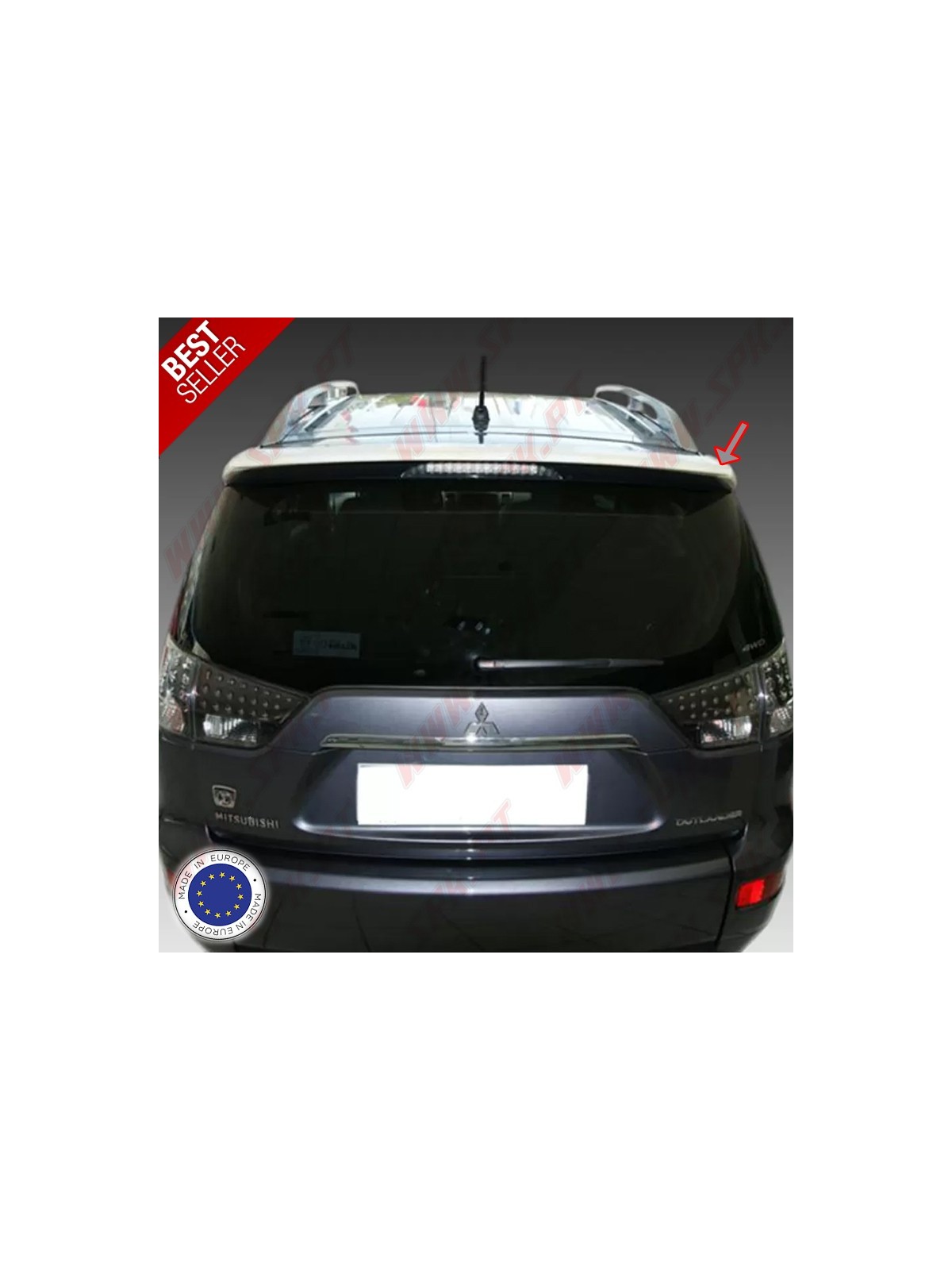 Aileron Traseiro - Mitsubishi Outlander MK2 (2006-2012) Aileron Traseiro - Mitsubishi Outlander MK2 (2006-2012)